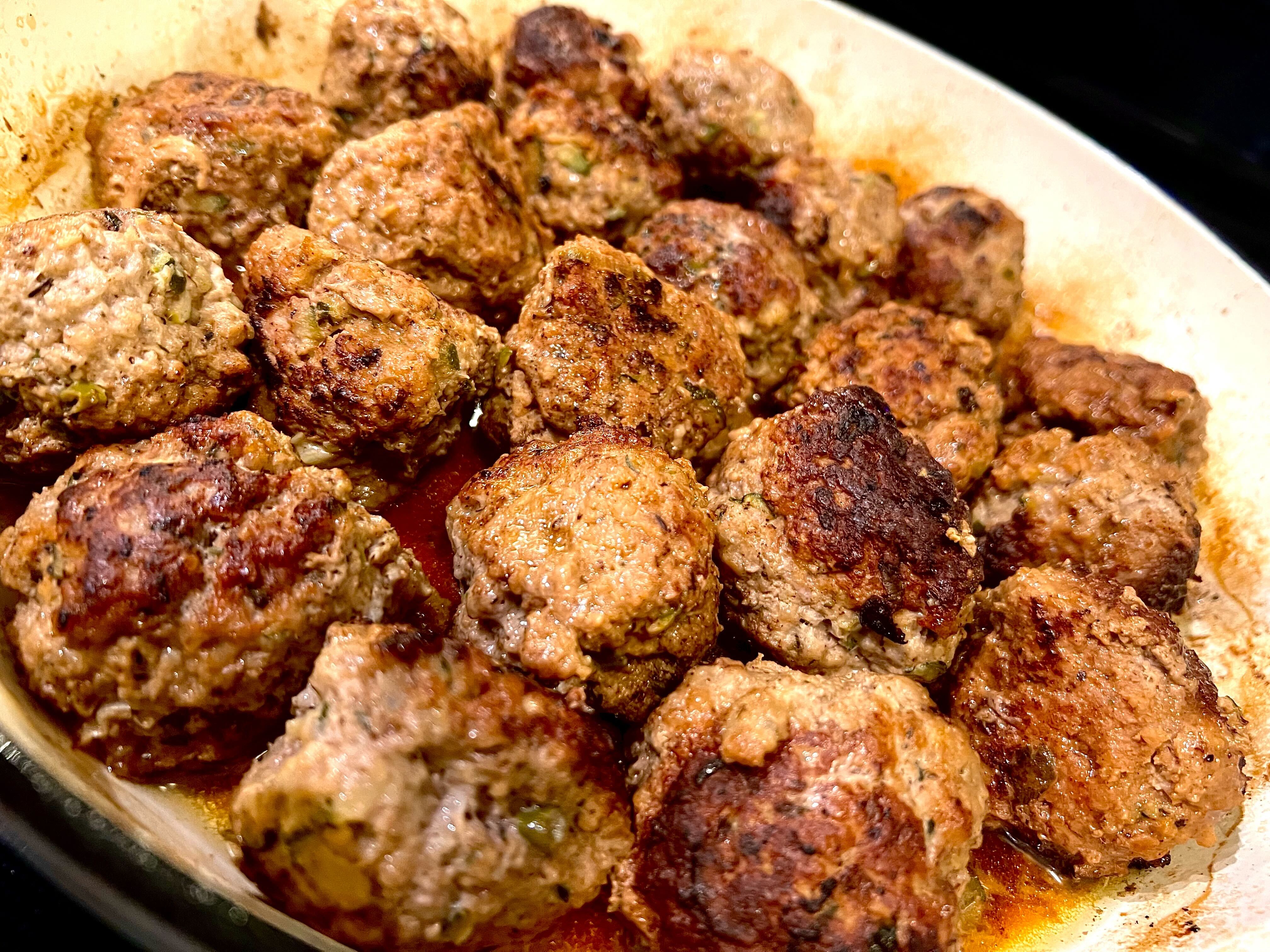 Baked Everything Meatballs | B.T. Leigh's | Brian Leigh – B.T. Leigh's Sauces and Rubs