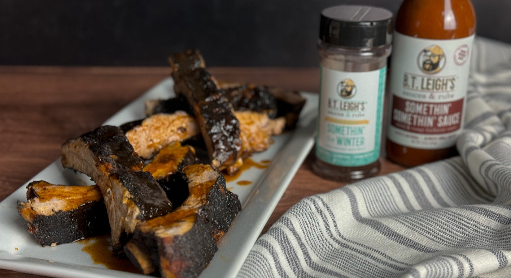 Cocoa Espresso Instapot Pork Rib Recipe | B.T. Leigh's Sauces and Rubs