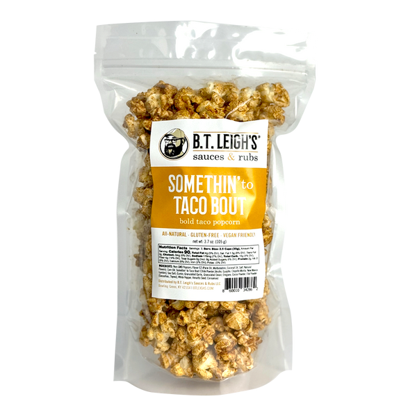Somethin' To Taco Bout - Artisanal Taco Seasoned Popcorn