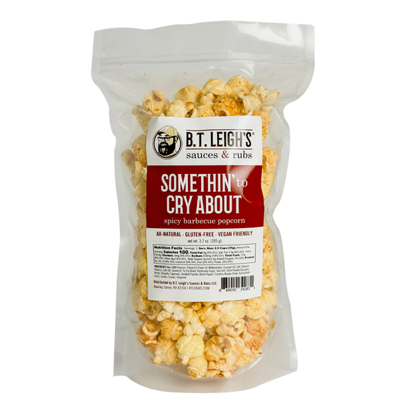 Somethin' To Cry About - Sweet & Spicy BBQ Popcorn