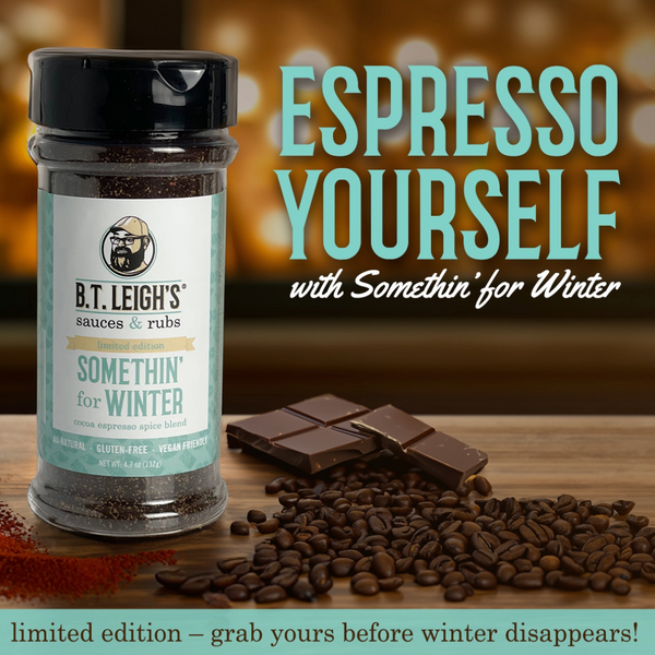 Somethin' For Winter - Cocoa Espresso Chile Blend - 4.7 oz Bottle