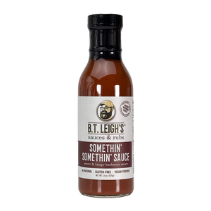 Somethin' Somethin' Sauce - Sweet & Tangy Barbecue Sauce - 15 oz Bottle