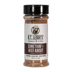Somethin' To Beef About - Savory Umami Steak Blend - 4.7 oz Bottle
