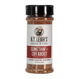 Somethin' To Cry About - Sweet & Spicy Barbecue Rub - 6 oz Bottle