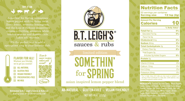 Somethin' For Spring - Asian Inspired Lemon Pepper Blend