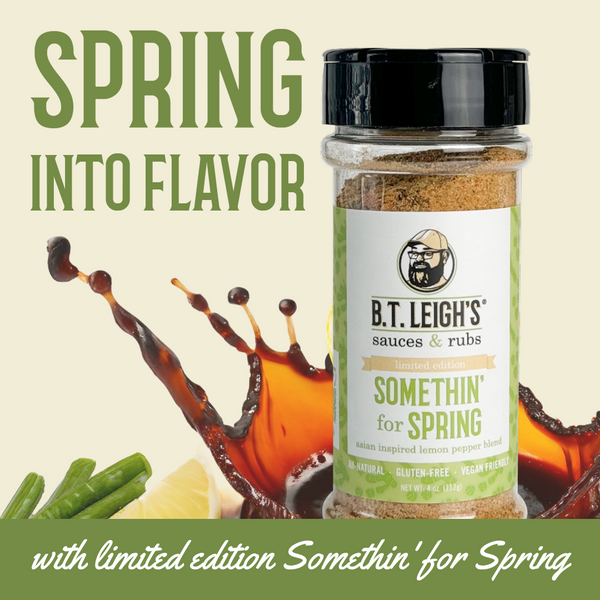 Somethin' For Spring - Asian Inspired Lemon Pepper Blend - 4 oz Bottle