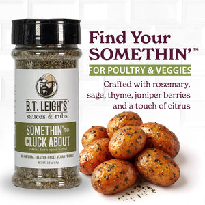 Somethin' To Cluck About - Aromatic Citrus Herb Blend - 2.3 oz Bottle