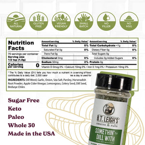 Somethin' To Dill With - Zesty Dill Spice Blend - 2.3 oz Bottle