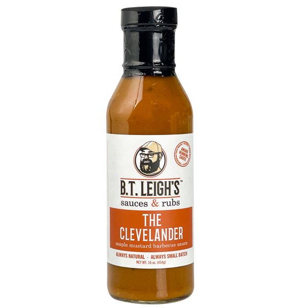 The Clevelander - Mustard Maple Rosemary Barbecue Sauce - 16 oz Bottle