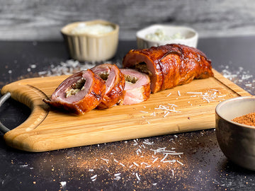 BBQ Stuffed Pork Tenderloin | Brian Leigh
