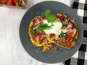 Green Chile Cheddar Hoecakes | Brian Leigh | B.T. Leigh's Sauces and Rubs