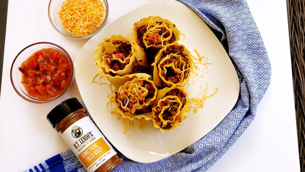Diana Koss' Tex-Mex Lasagna Roll Ups