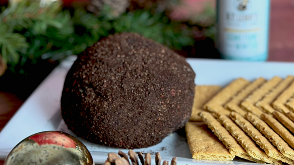 B.T. Leigh's Winter White Chocolate Cherry Cheeseball