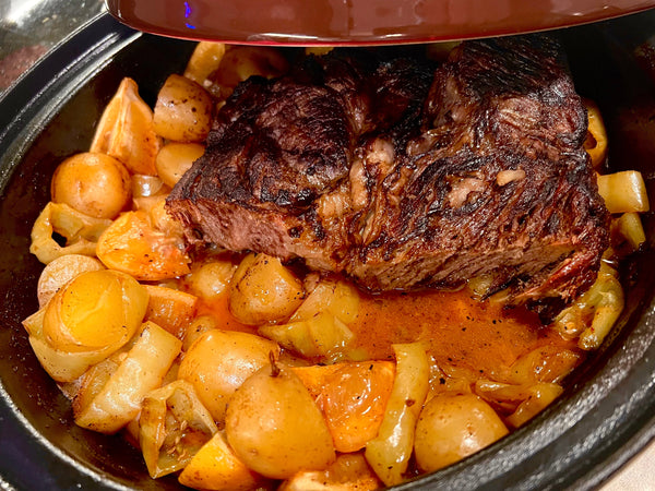 Savory Harissa Inspired Pot Roast - Crock Pot Recipe