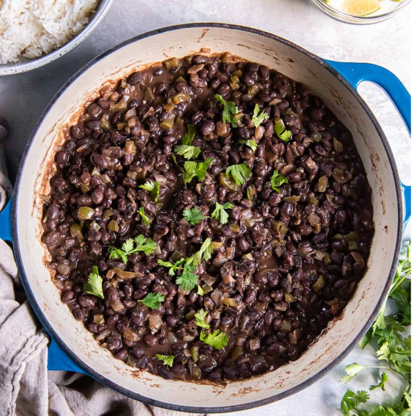Jammy Black Beans with B.T. Leigh's Somethin' To Taco Bout