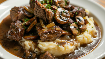 Beef Tips with Mushrooms