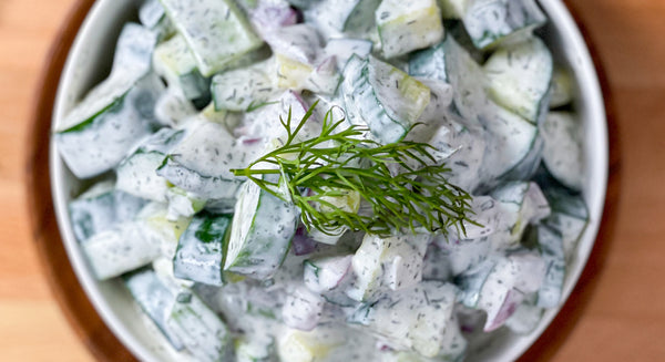 Creamy Cucumber Salad