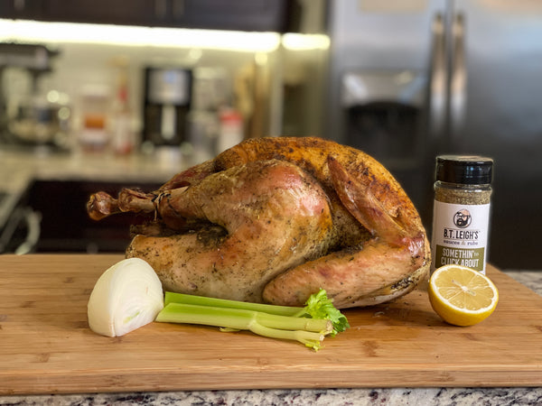 Dry Brined Roasted Turkey