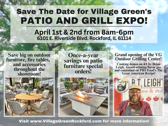 Cooking Demonstration Featuring B.T. Leigh at Village Green Home And Garden in Rockford Illinois!