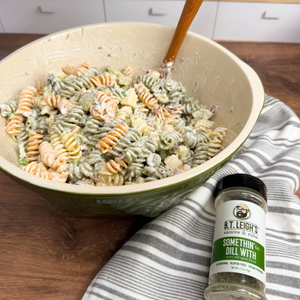 Zesty Dill Pickle Pasta Salad
