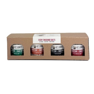 Fiery Finishing Salt Gift Box Front