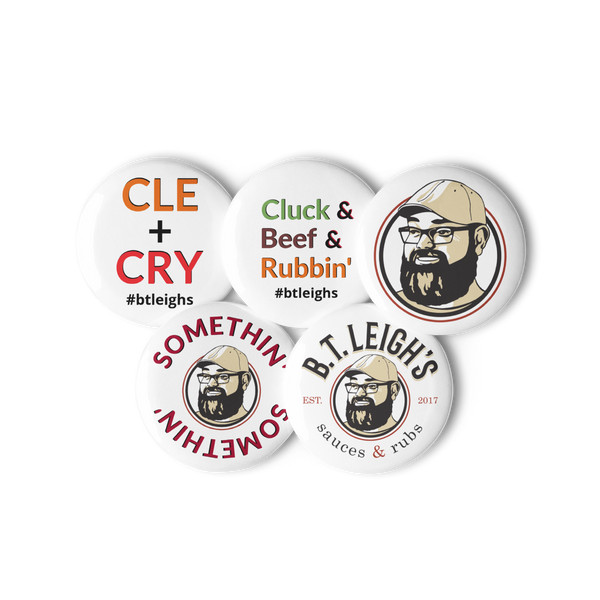 Set of pin buttons -  - 
