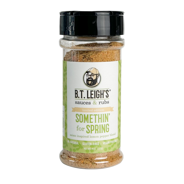 Somethin' For Spring - Asian Inspired Lemon Pepper Blend - 4 oz Bottle - B.T. Leigh's Sauces and Rubs - -  - -  - - #tag1# - - #tag2# - - #tag3#