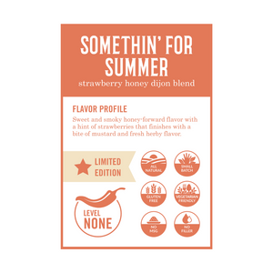 Somethin' For Summer - Strawberry Honey Dijon Seasoning - 5 oz Bottle -  - 