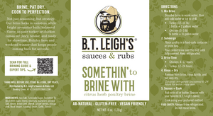 Somethin' To Brine With - Gourmet Seasoning Brines