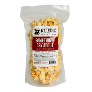 Somethin' To Cry About - Sweet & Spicy BBQ Popcorn - B.T. Leigh's Sauces and Rubs - -  - -  - - #tag1# - - #tag2# - - #tag3#