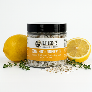 Somethin' To Finish With - Lemon & Thyme Finishing Salt
