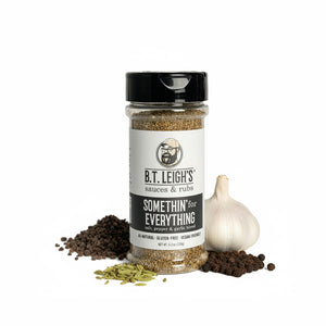 Somethin For Everything Gourmet Salt Pepper & Garlic Seasoning Hero