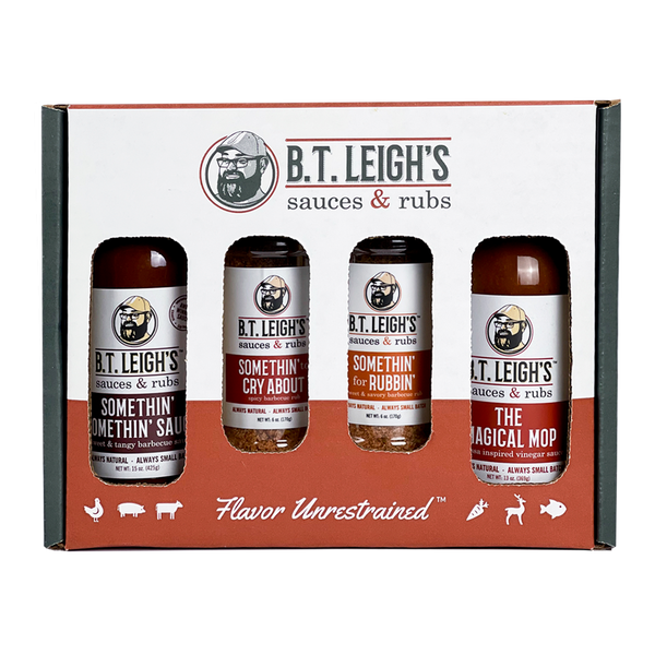 The Flavor Box - Smoker Gift Set - B.T. Leigh's Sauces and Rubs - -  - -  - - #tag1# - - #tag2# - - #tag3#