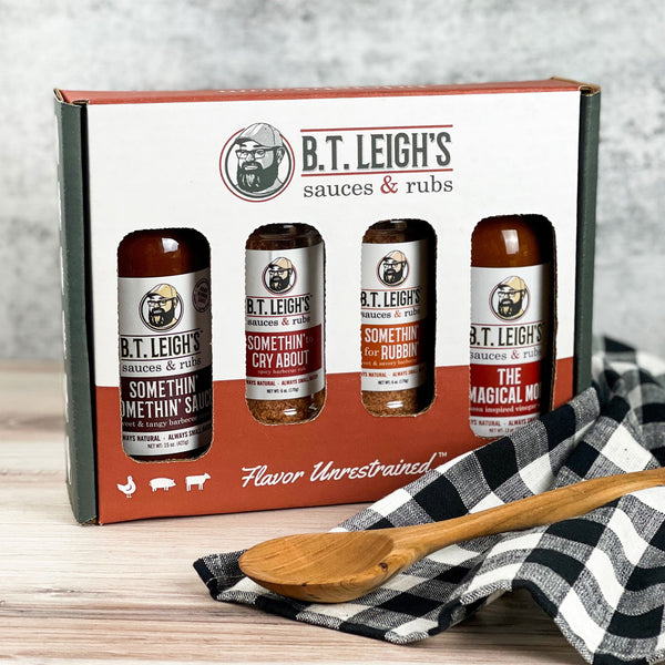 The Flavor Box - Smoker Gift Set - B.T. Leigh's Sauces and Rubs - -  - -  - - #tag1# - - #tag2# - - #tag3#