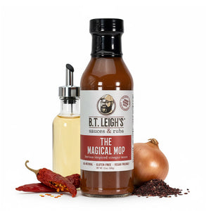 The magical mop - harissa inspired vinegar sauce hero