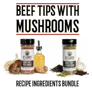 beef tips with mushrooms recipe ingredients bundle