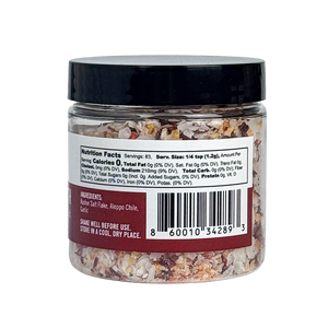 B.T.Leigh' Somethin' To FInish With Aleppo Garlic Salt Barcode Side