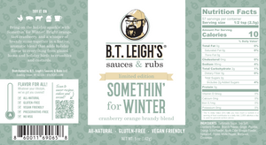 Somethin’ for Winter v2.0 - Cranberry Orange Brandy Seasoning - 5 oz Bottle