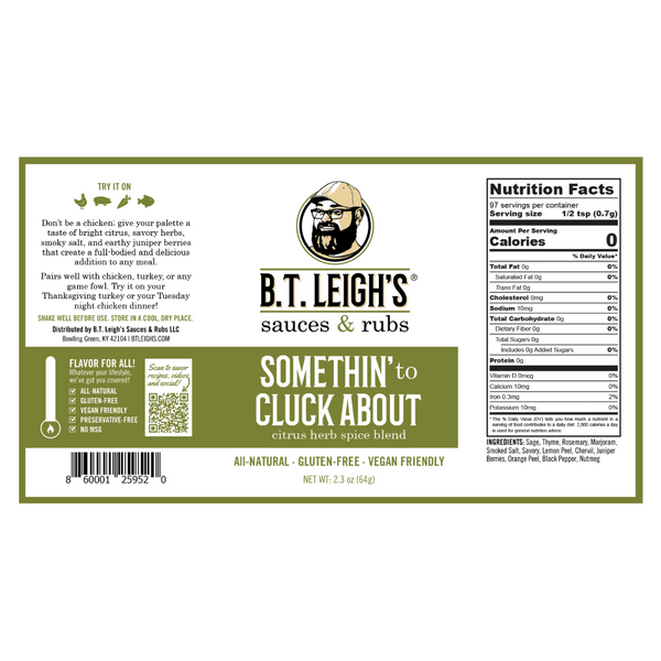 Somethin' To Cluck About - Citrus Herb Blend