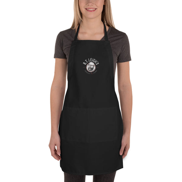 Embroidered Apron - Merch - B.T. Leigh's Sauces and Rubs